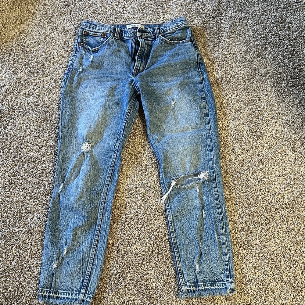Women’s Abercrombie & Fitch x Bre Sheppard Mom Fit Jeans